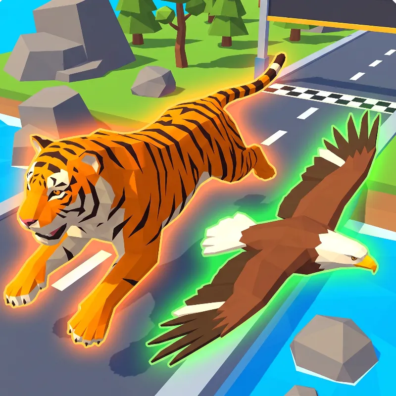Animal Transform Race