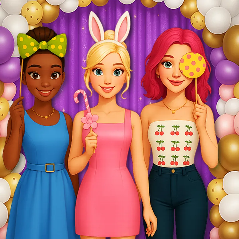 BFF Easter Photobooth Party