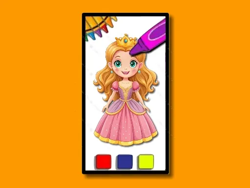 BTS Princess Coloring Book