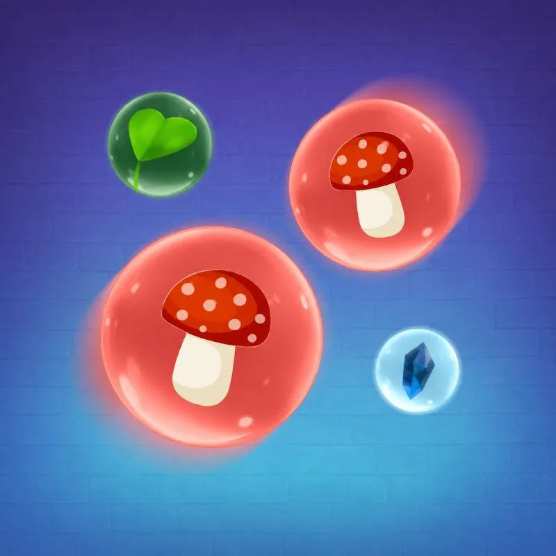 Bubble Merge 2d