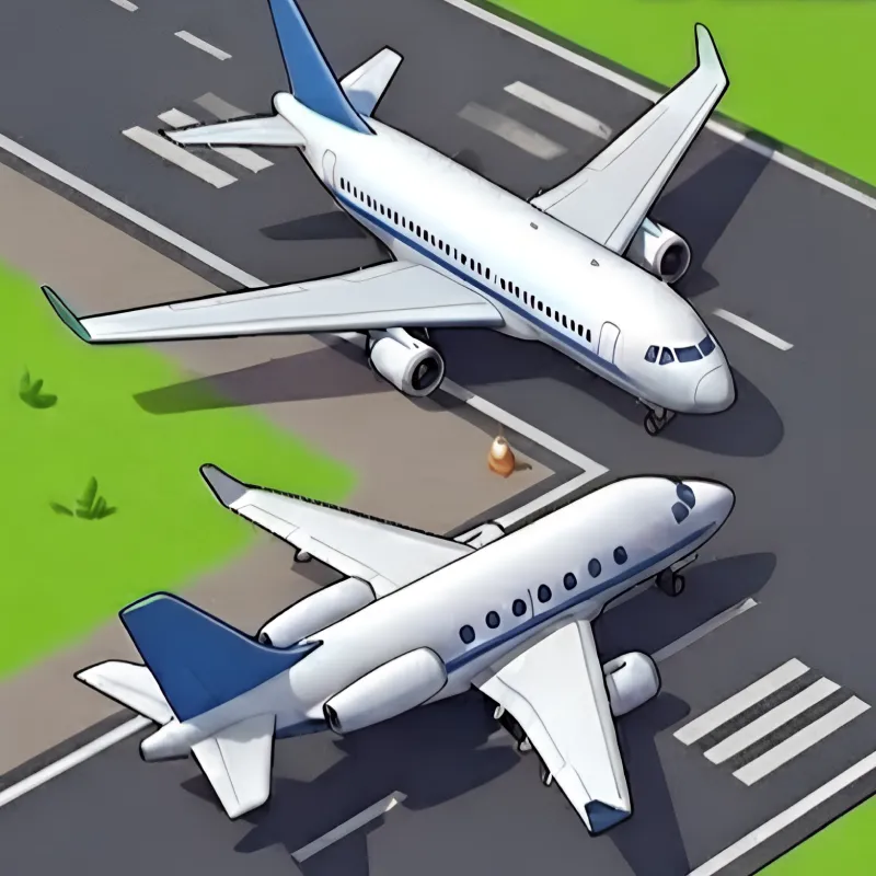 City Pilot Plane Parking Jam