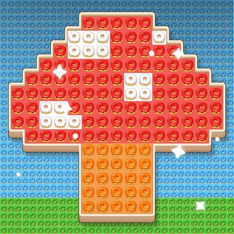 Donut Art: Puzzle Diamond Game