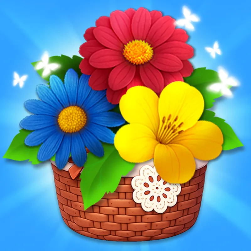 Flower Merge - Triple Puzzle
