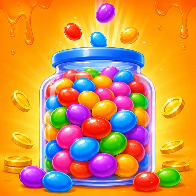 Jelly Drop: Merge & Sell