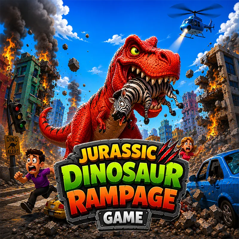 Jurassic Dinosaur Rampage Game