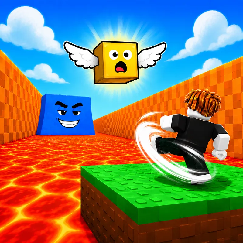Kick Lucky Block For Brainrot