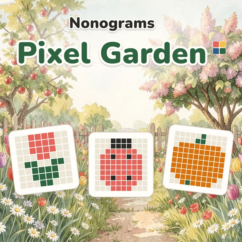 Nonograms: Pixel Garden