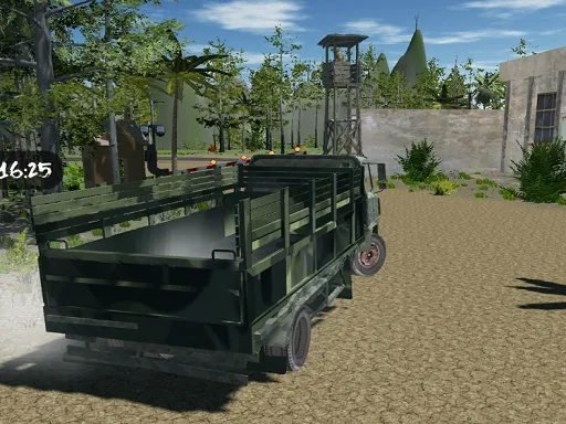 Offroad Truck Army Driving