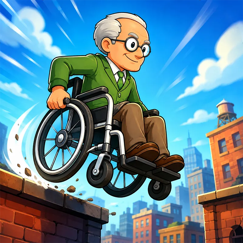 Wheelchair parkour: No limits