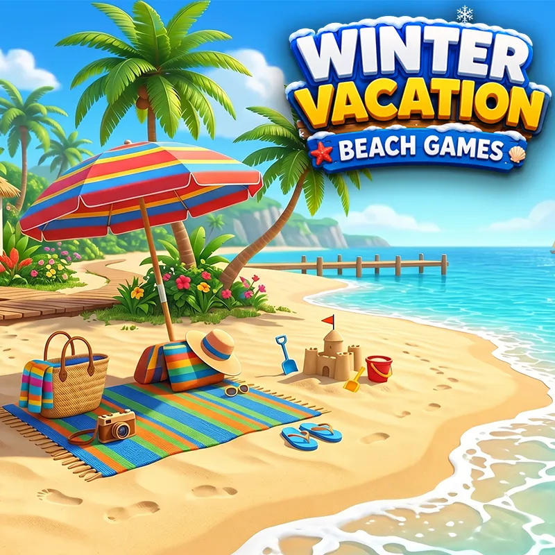 Winter Vacation Beach Games